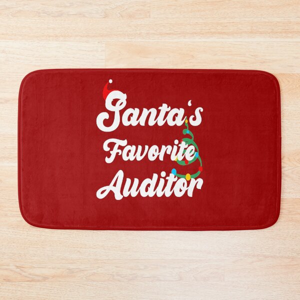 Item preview, Santa's favorite Auditor designed and sold by likebakerdo.