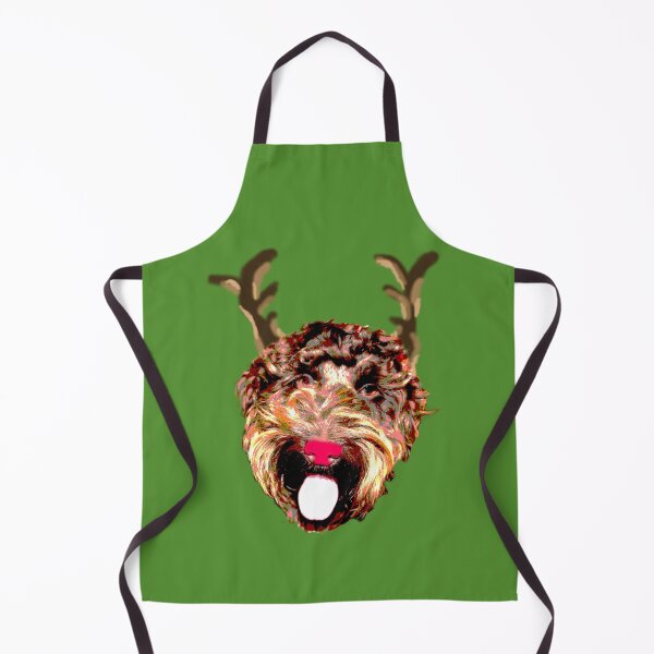 Item preview, Rudolph the Cockapoo (Green) designed and sold by LearsInteriors.