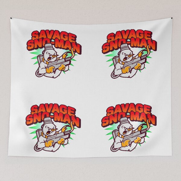 Item preview, SAVAGE SNO-MAN designed and sold by SnazzyBat.