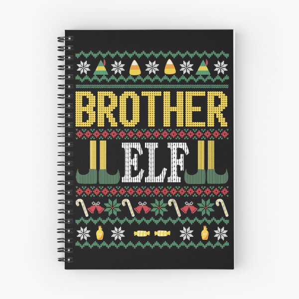 Item preview, Brother Elf Buddy Movie Ugly Christmas Sweater Black designed and sold by Sunny Collections.