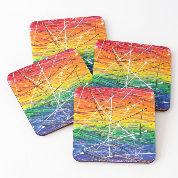 Item preview, Rainbow Splatter designed and sold by AHbyDesign.