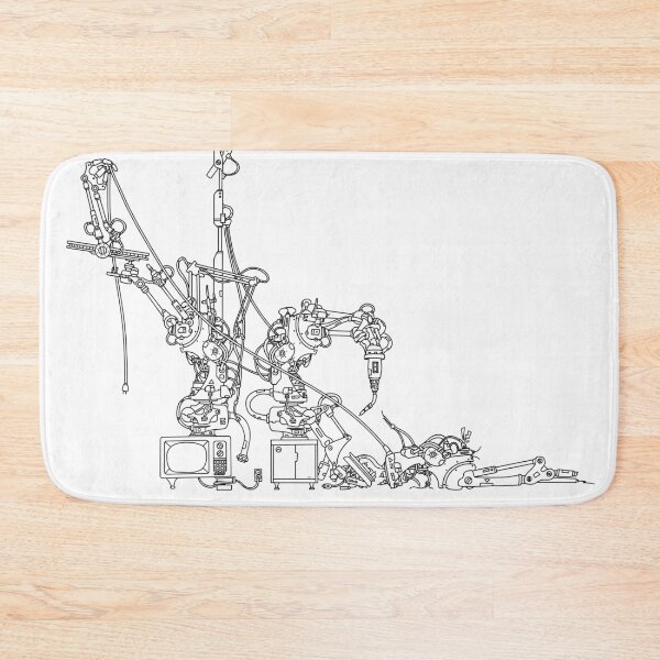Item preview, Junkyard Robots of the Future designed and sold by McGEE-----sp-.