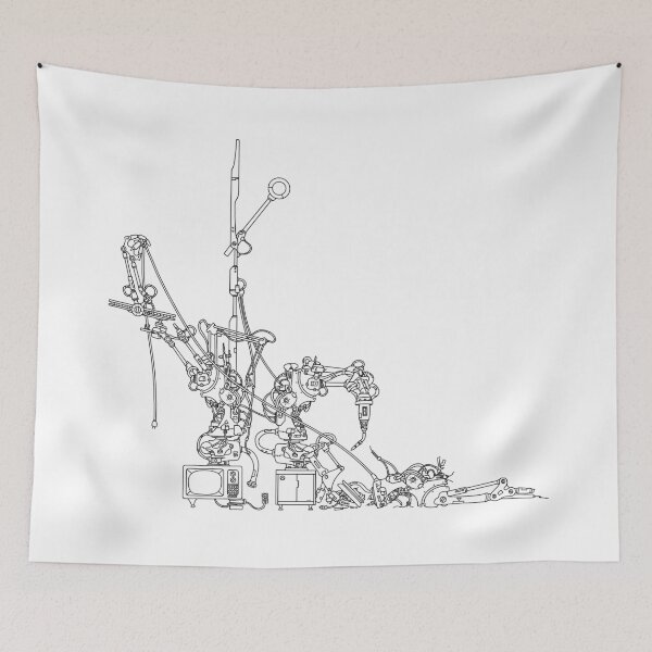Item preview, Junkyard Robots of the Future designed and sold by McGEE-----sp-.