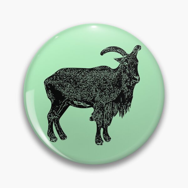 Item preview, Barbary Sheep Black Print designed and sold by designsasstultd.