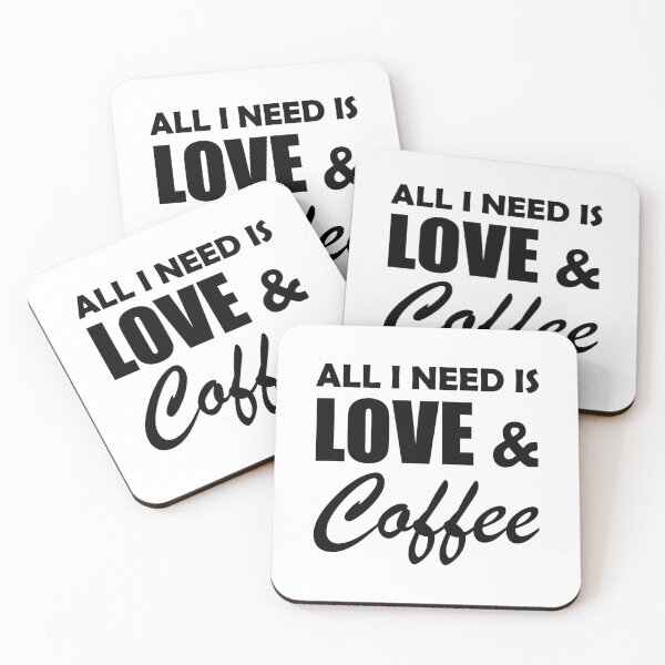 Item preview, All I Need is Love and Coffee designed and sold by Adel Qasem.