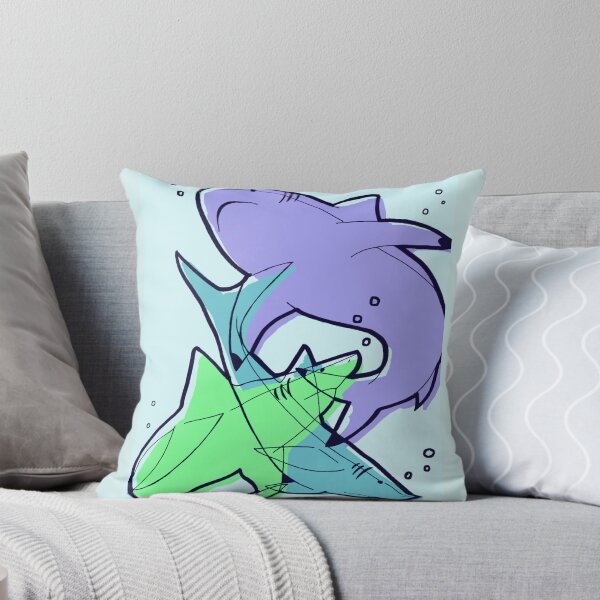Item preview, Pastel Sharks  designed and sold by Lucie Irvine.