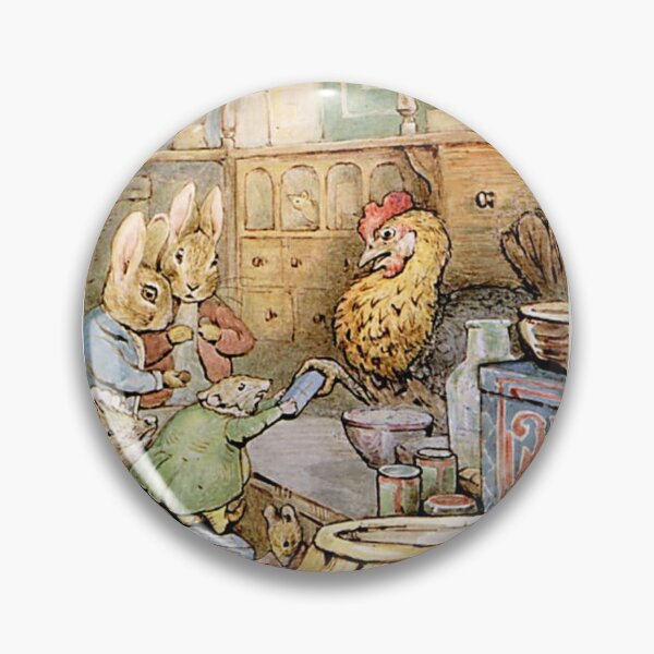 Artikelvorschau, "Peter Rabbit und Benjamin Bunny kaufen Lollies - aus der Geschichte von Ginger & Pickles" von Beatrix Potter entworfen und verkauft von johndhalsted.