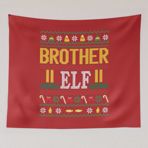 Item preview, Brother Elf Buddy Movie Ugly Christmas Sweater Red designed and sold by Sunny Collections.