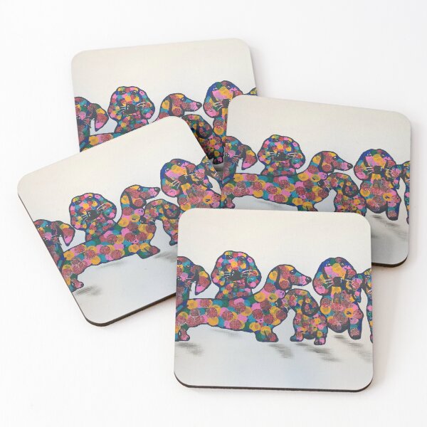 Item preview, Dotted Dachshunds designed and sold by AHbyDesign.