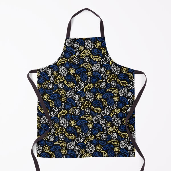 Item preview, BANDANA PRINT, BLUE YELLOW WHITE designed and sold by thekyngsqueen.