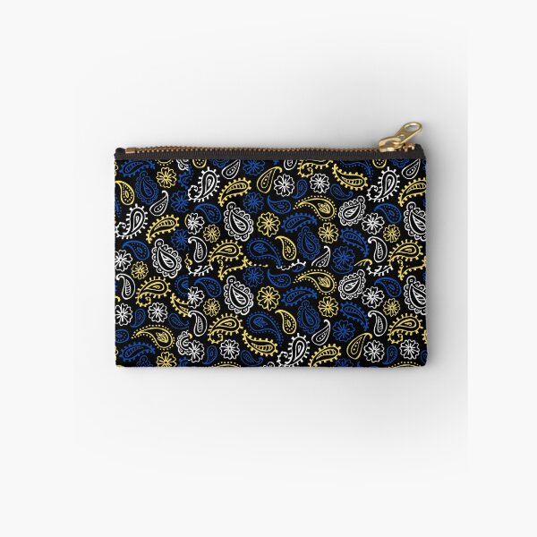 Item preview, BANDANA PRINT, BLUE YELLOW WHITE  designed and sold by thekyngsqueen.