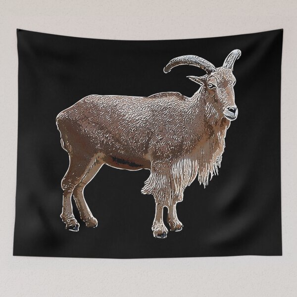 Item preview, Barbary Sheep White Alternate Print designed and sold by designsasstultd.