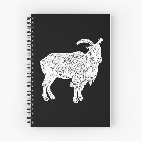 Item preview, Barbary Sheep White Print designed and sold by designsasstultd.