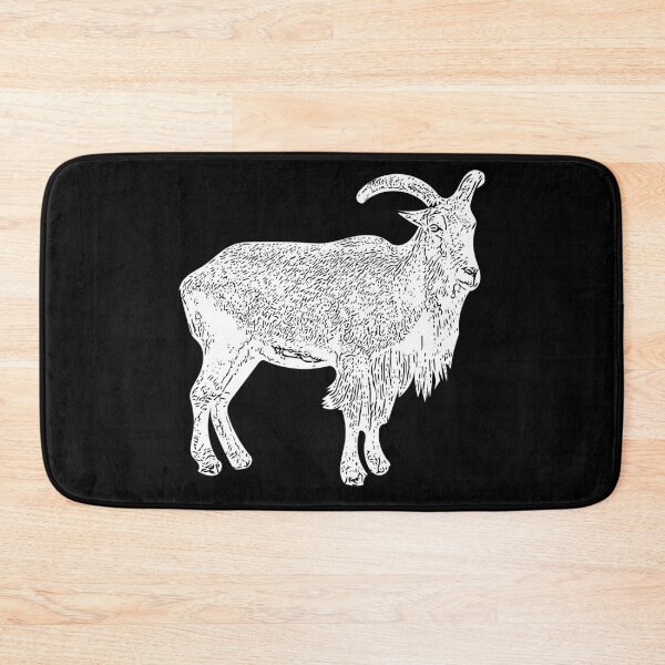 Item preview, Barbary Sheep White Print designed and sold by designsasstultd.