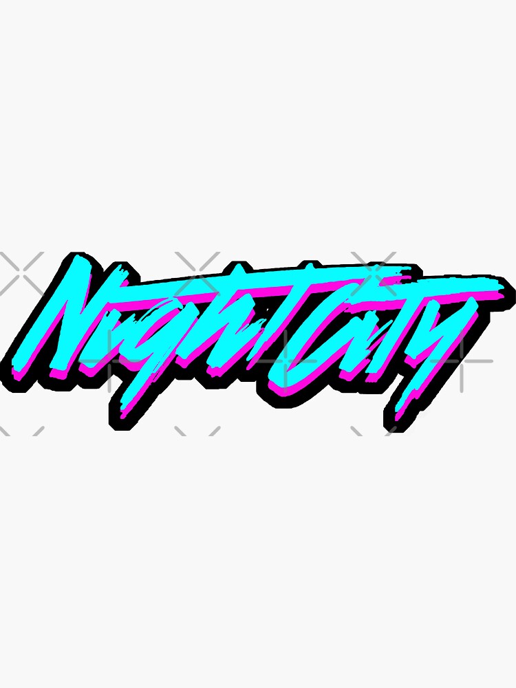 Cyberpunk Neon Logo - Design Cuts