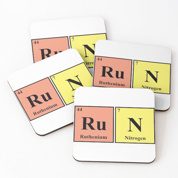 Item preview, Run Periodic Table | Funny Running Design designed and sold by motivationaltee.