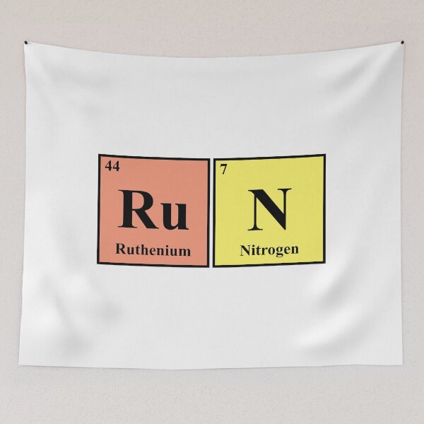 Item preview, Run Periodic Table | Funny Running Design designed and sold by motivationaltee.