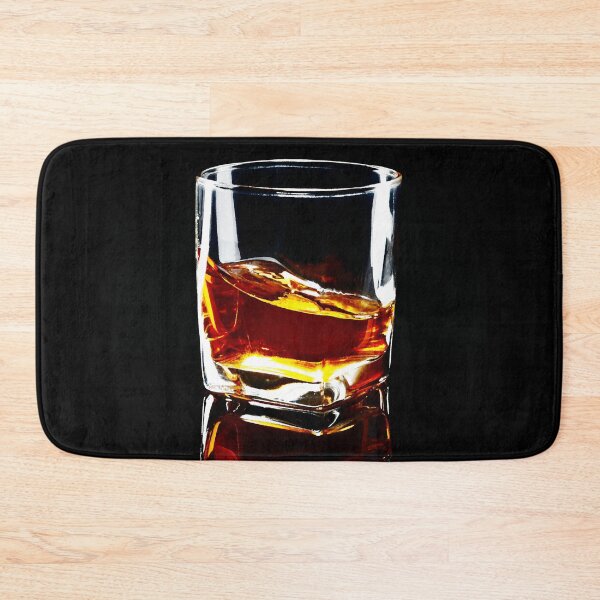 Item preview, Classy Sole Glass Of Whiskey - Realistic Painting designed and sold by Canavas.