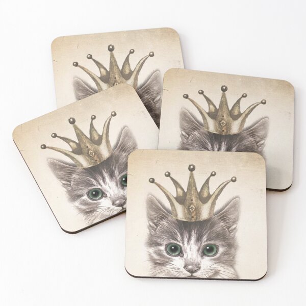 Item preview, King Kitty designed and sold by Dee Collins.