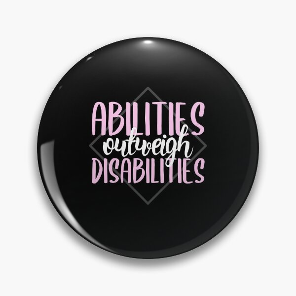Item preview, Abilities outweigh Disabilities designed and sold by Svetiik.