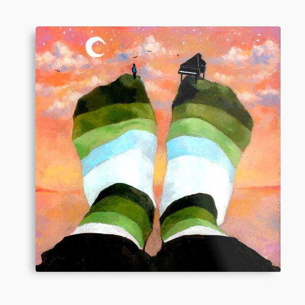 Greyson's Feet Metal Print