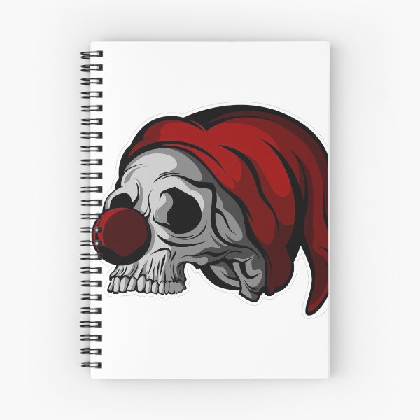 Item preview, skull clown with hat  designed and sold by redaaid.