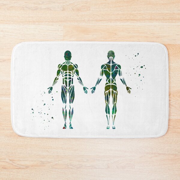 Item preview, Male Muscle Anatomy Front and Back designed and sold by EvasDreams.