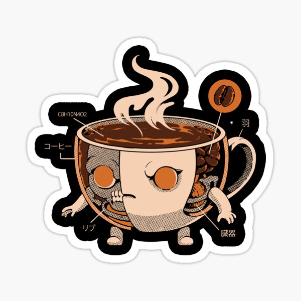 Item preview, Coffeezilla X-ray designed and sold by Ilustrata®.