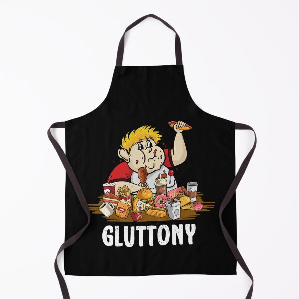 Item preview, 7 Deadly Sins Gluttony Halloween Costume designed and sold by Gold Wings Tees.