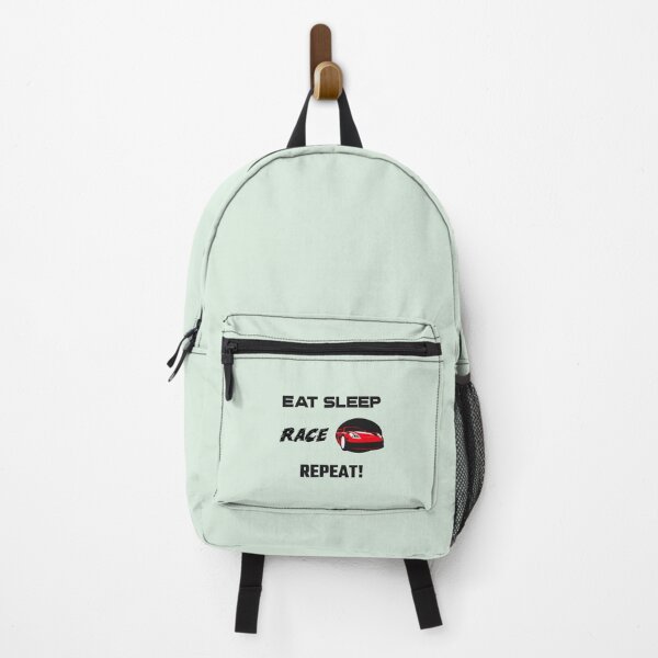 Item preview, Eat Sleep Race Repeat Red Supercar designed and sold by Mustard Prophet.