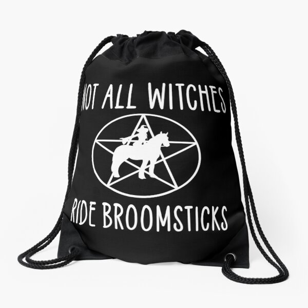 Item preview, Not all Witches Ride Broomsticks Horseback Rider Cheeky Witch® designed and sold by cheekywitch.