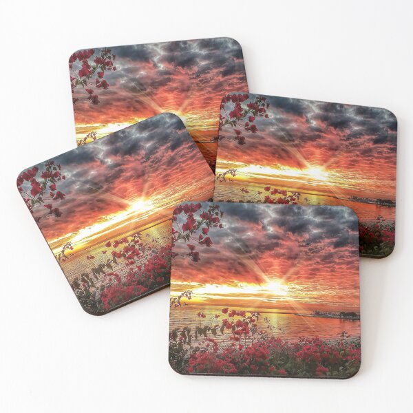 Item preview, Stunning Red Dana Point Sunset designed and sold by Arpadesigns.