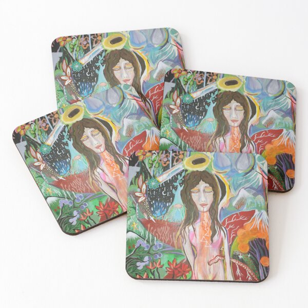 Universal Goddess Coasters (Set of 4)