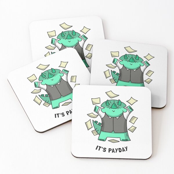 Item preview, It's Payday dinosaurus designed and sold by LofLi-.