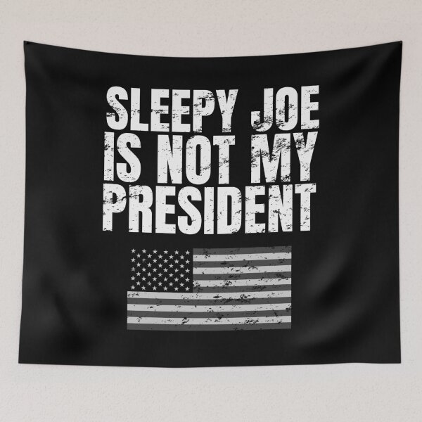 Item preview, Sleepy Joe Is Not My President Harris USA US Election Biden designed and sold by mountkar.
