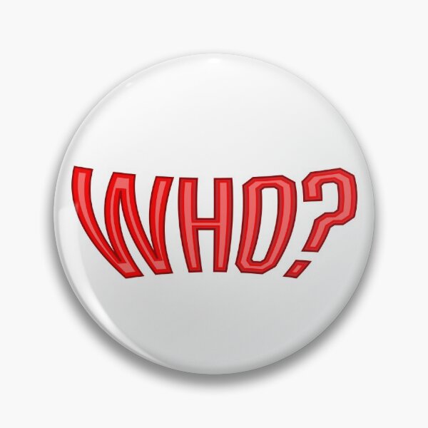 Item preview, Who? designed and sold by Jokertags.