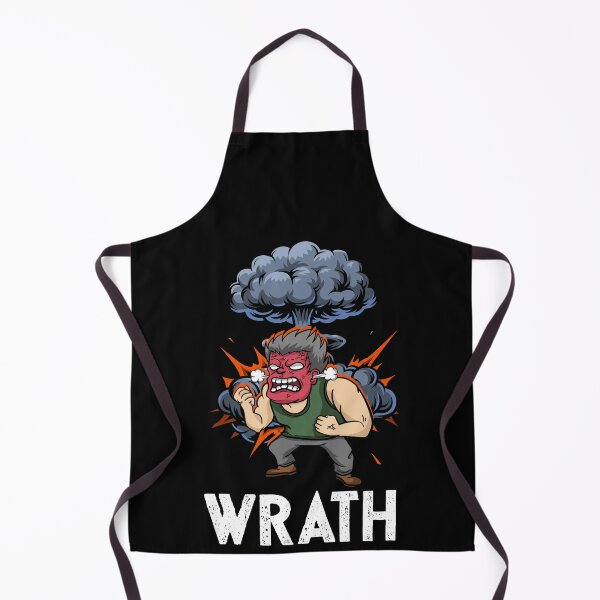 Item preview, 7 Deadly Sins Wrath Halloween Costume designed and sold by Gold Wings Tees.