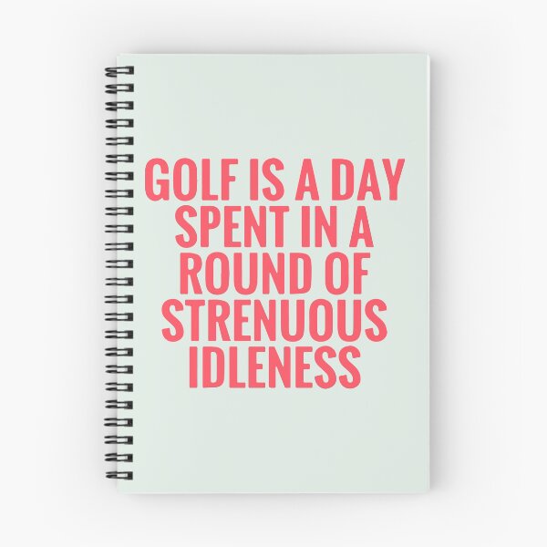 Item preview, A day spent in a round of strenuous idleness designed and sold by designdroplet.