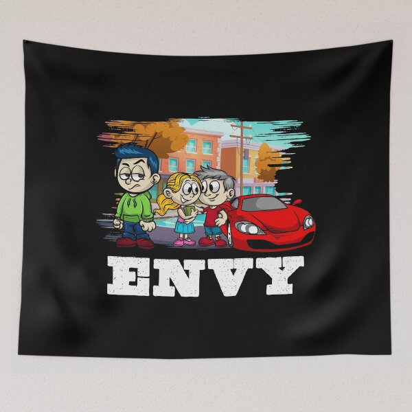 Item preview, 7 Deadly Sins Envy Halloween Costume designed and sold by Gold Wings Tees.