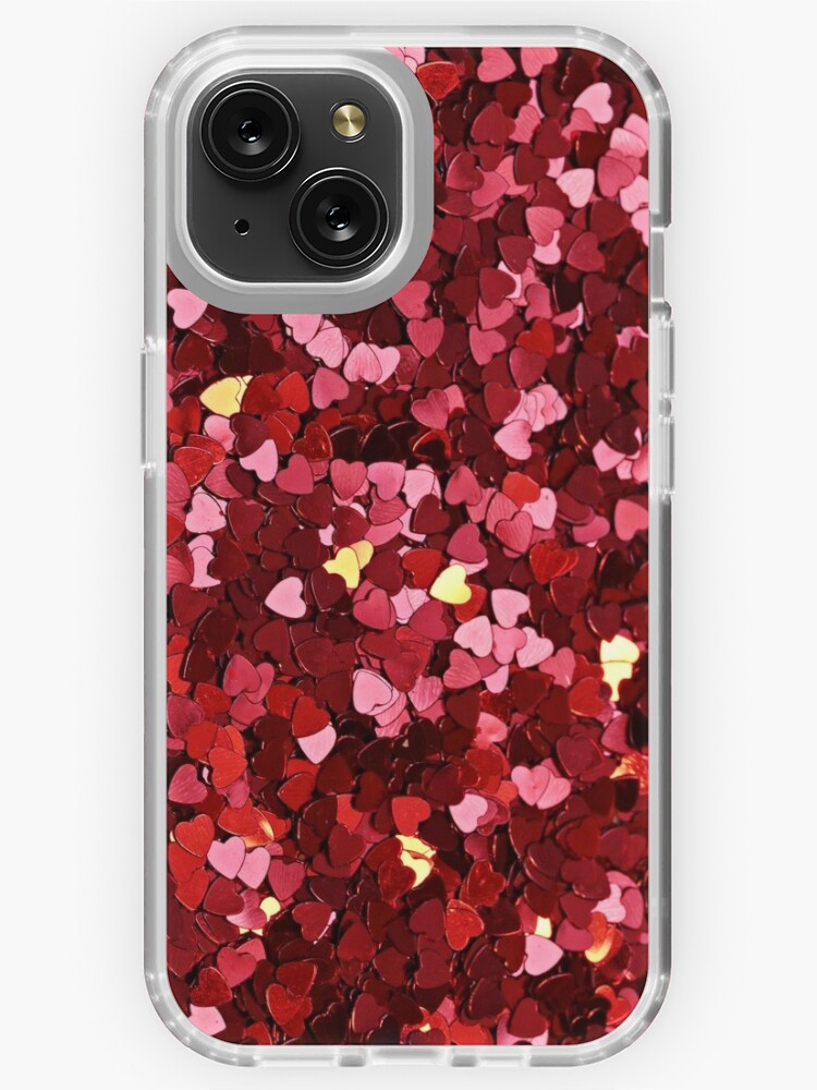 Heart Glitter phone case