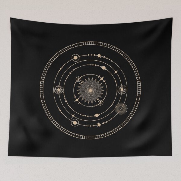 Item preview, Celestial Circle Motive designed and sold by smashingarb.