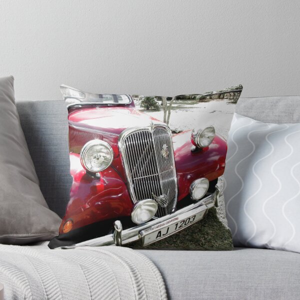 Item preview, Car Vintage Citroen Red designed and sold by CreativeShelf.