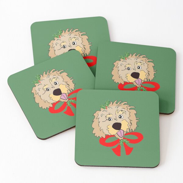 Item preview, Cockapoo Christmas designed and sold by designInk.