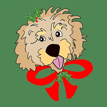 Artwork thumbnail, Cockapoo Christmas by designInk