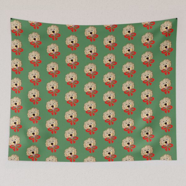 Item preview, Cockapoo Christmas designed and sold by designInk.