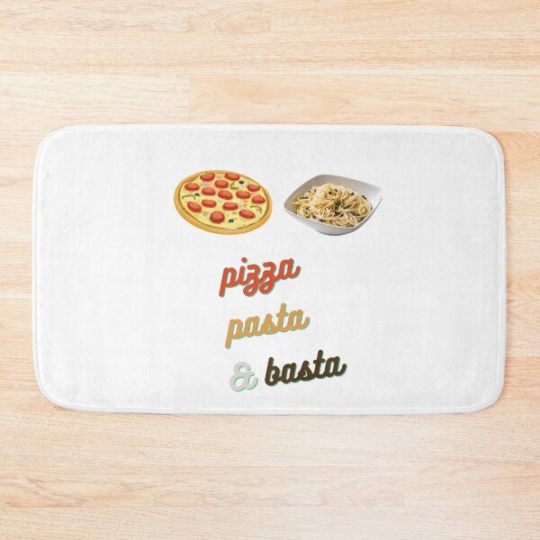 Item preview,  the Italian way - pizza, pasta and basta designed and sold by EmmentalinParis.