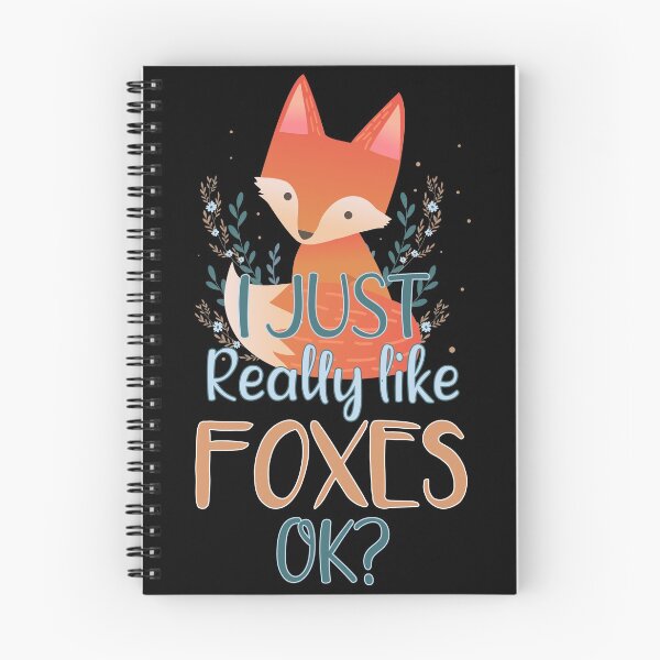 Item preview, I Just Really Like Foxes OK? - Funny Fox Lover Gift designed and sold by yeknow.
