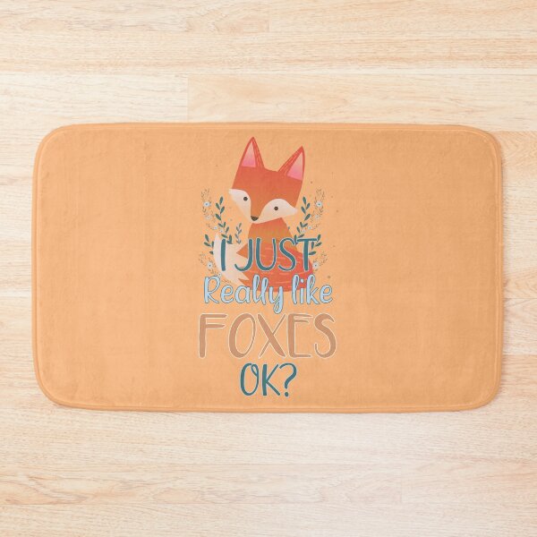 Item preview, I Just Really Like Foxes OK? - Funny Fox Lover Gift designed and sold by yeknow.