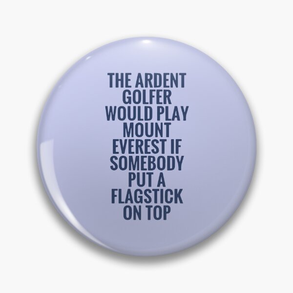 Item preview, The ardent golfer designed and sold by designdroplet.