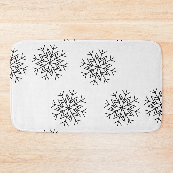 Item preview, Black snowflakes designed and sold by BV-creas.